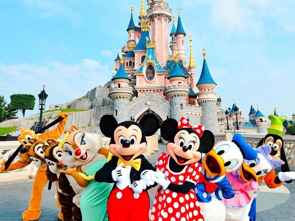 贝利罗曼维利而Sesame Duplex Disneyland Paris Netflix 6 Personnes Et 1 Bebe Avec Parking公寓 外观 照片