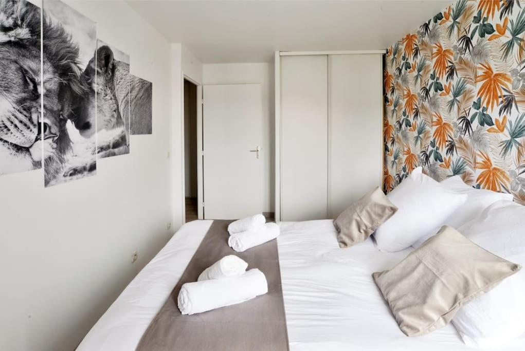 贝利罗曼维利而Sesame Duplex Disneyland Paris Netflix 6 Personnes Et 1 Bebe Avec Parking公寓 外观 照片